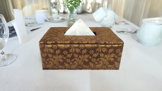 Brocade Tissue Box Horizontal
