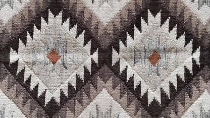 Beige and Brown Dhurrie