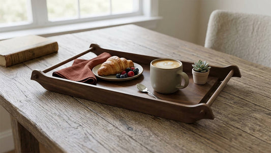 Bird Tray in Sheesham Wood