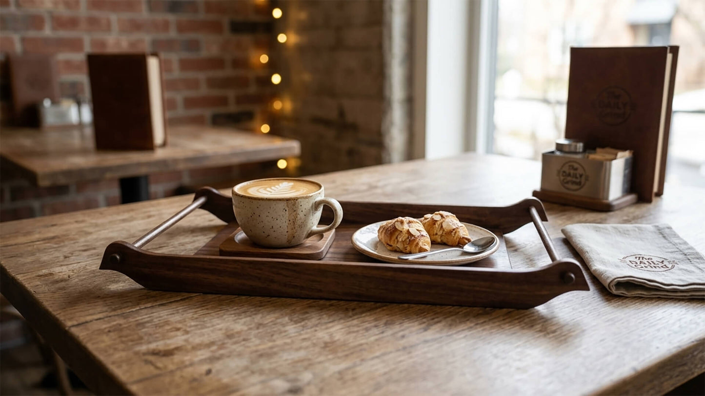 Bird Tray in Sheesham Wood
