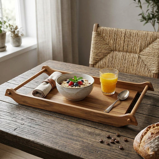 Bird Tray in Teakwood
