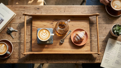 Bird Tray in Teakwood
