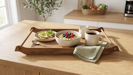 Bird Tray in Teakwood