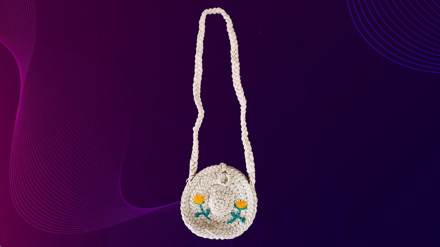 Braided Round Sling in Cotton Thread