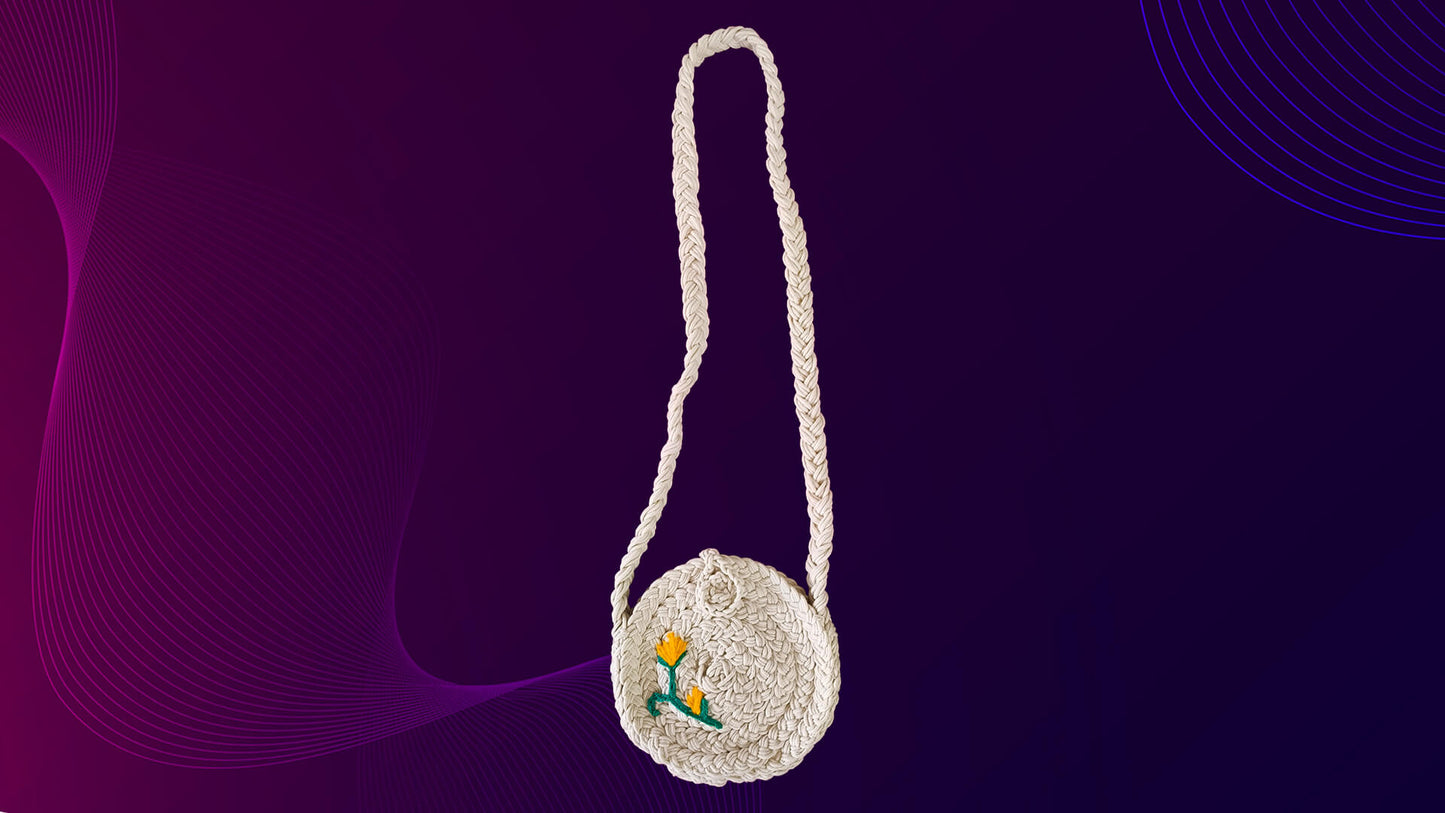 Braided Round Sling in Cotton Thread