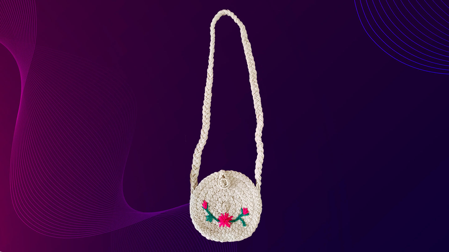Braided Round Sling in Cotton Thread