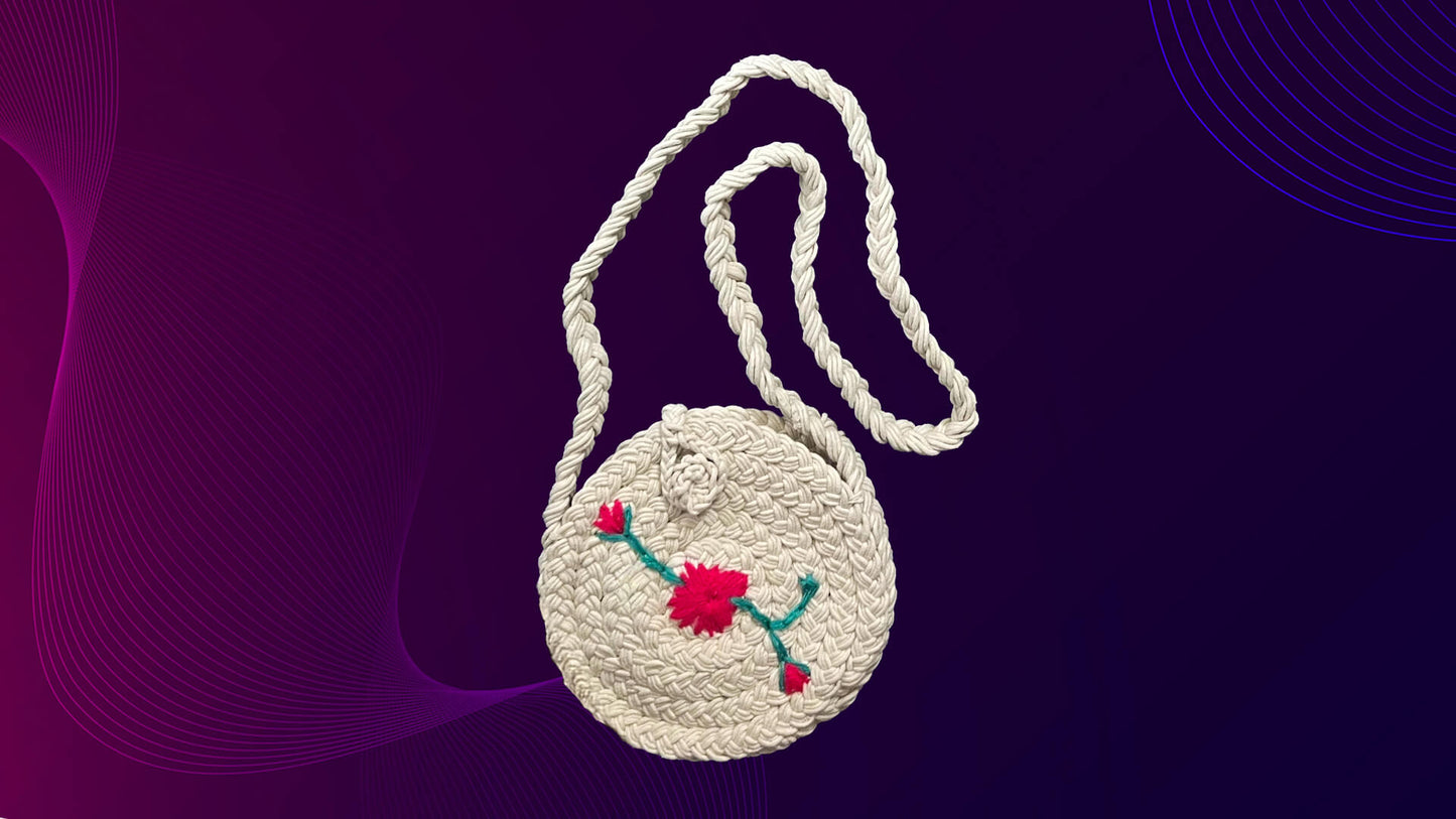 Braided Round Sling in Cotton Thread