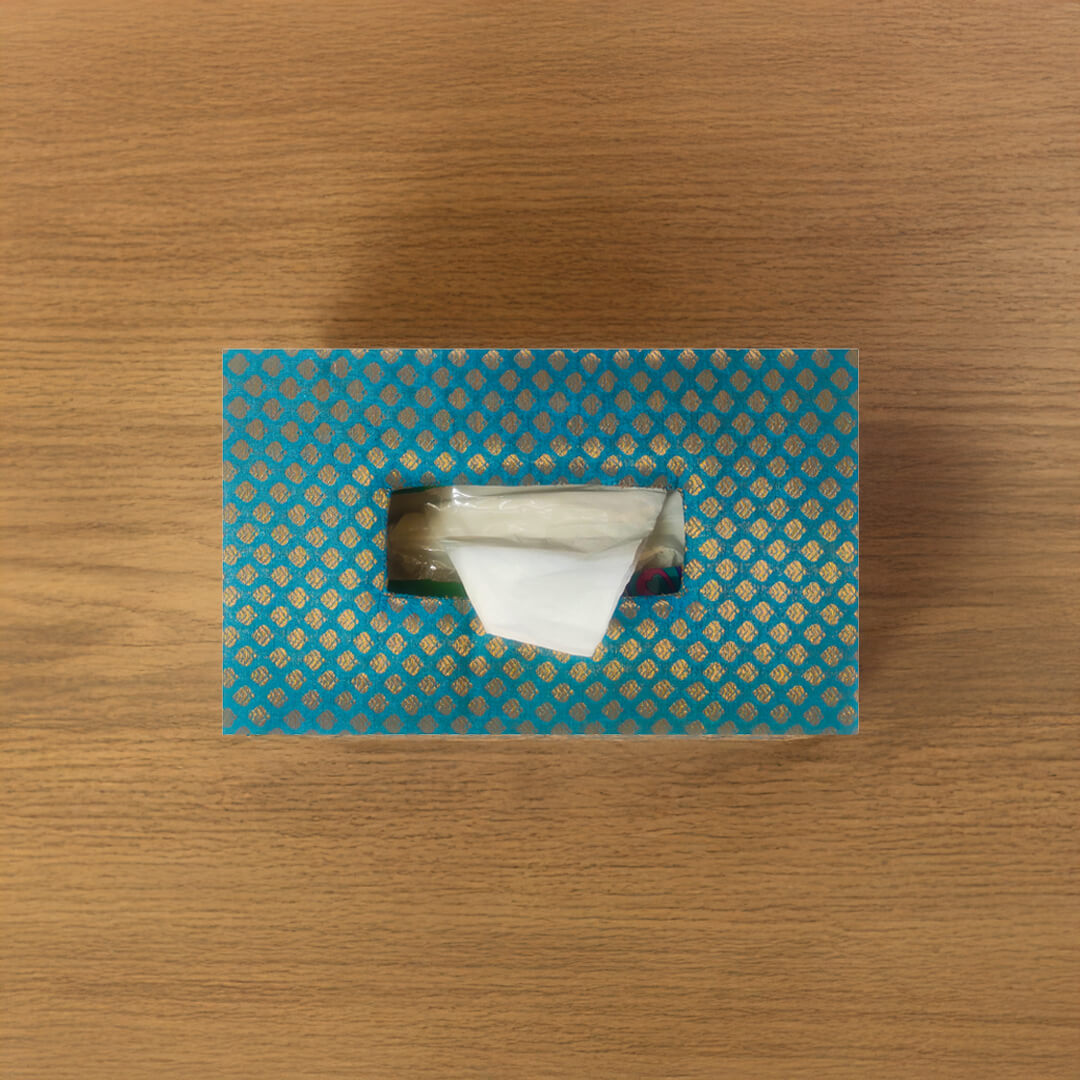 Brocade Tissue Box Horizontal