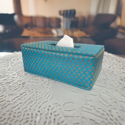 Brocade Tissue Box Horizontal