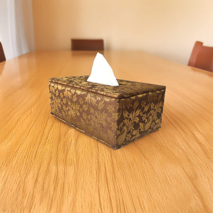 Brocade Tissue Box Horizontal