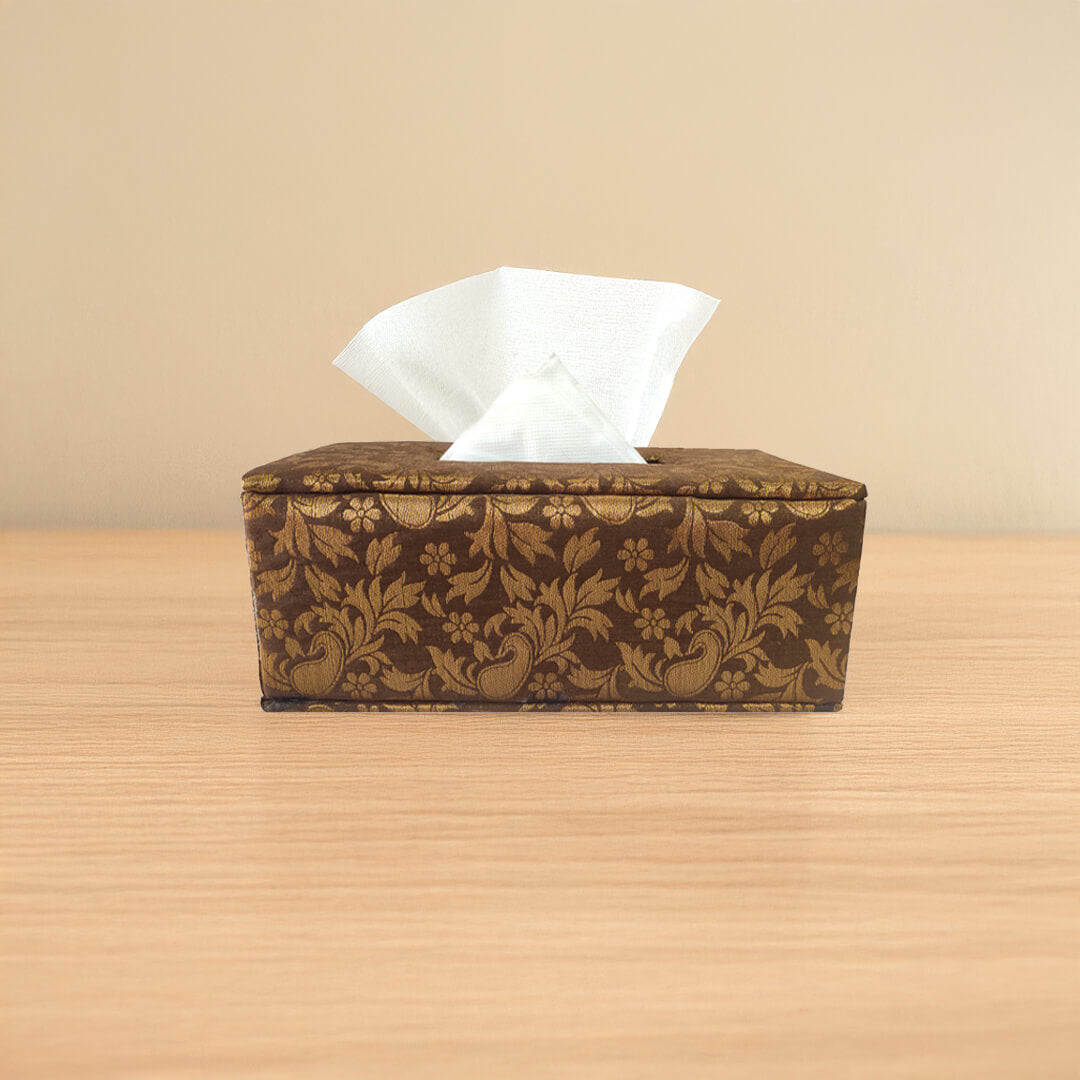 Brocade Tissue Box Horizontal