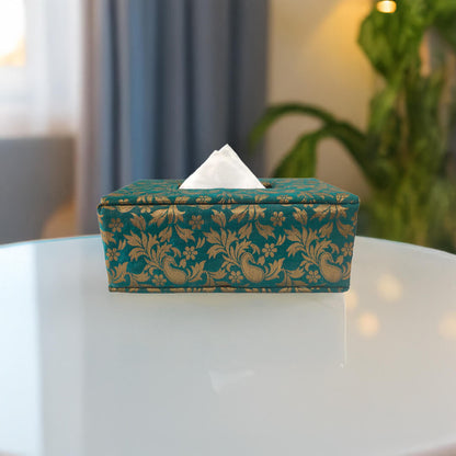 Brocade Tissue Box Horizontal
