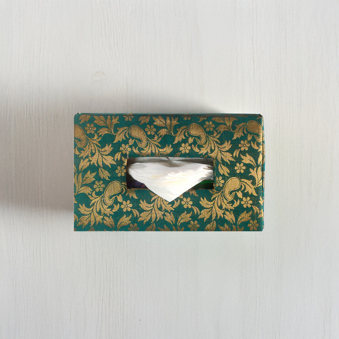 Brocade Tissue Box Horizontal