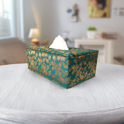 Brocade Tissue Box Horizontal