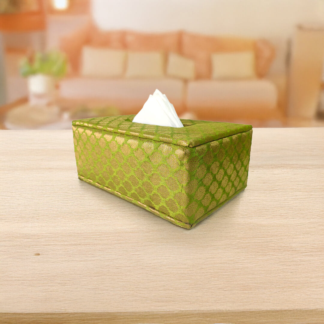 Brocade Tissue Box Horizontal