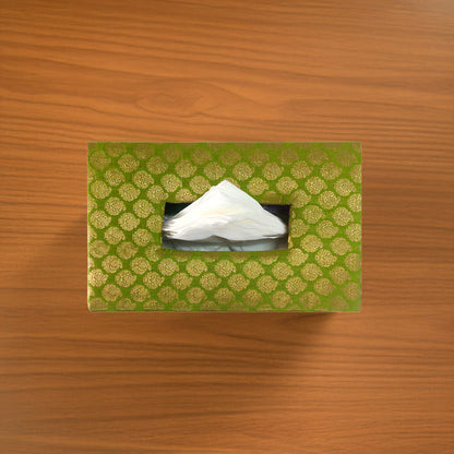 Brocade Tissue Box Horizontal