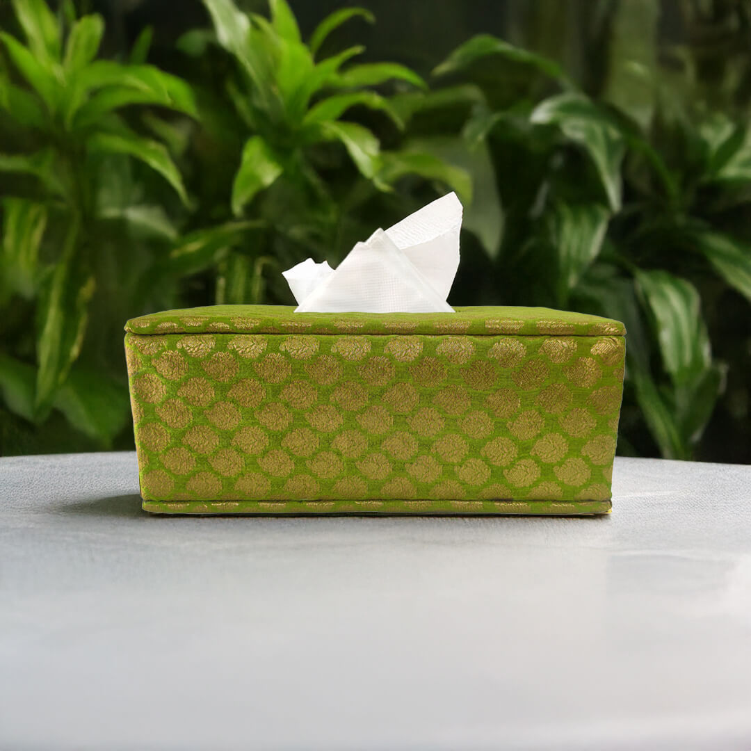 Brocade Tissue Box Horizontal