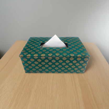 Brocade Tissue Box Horizontal