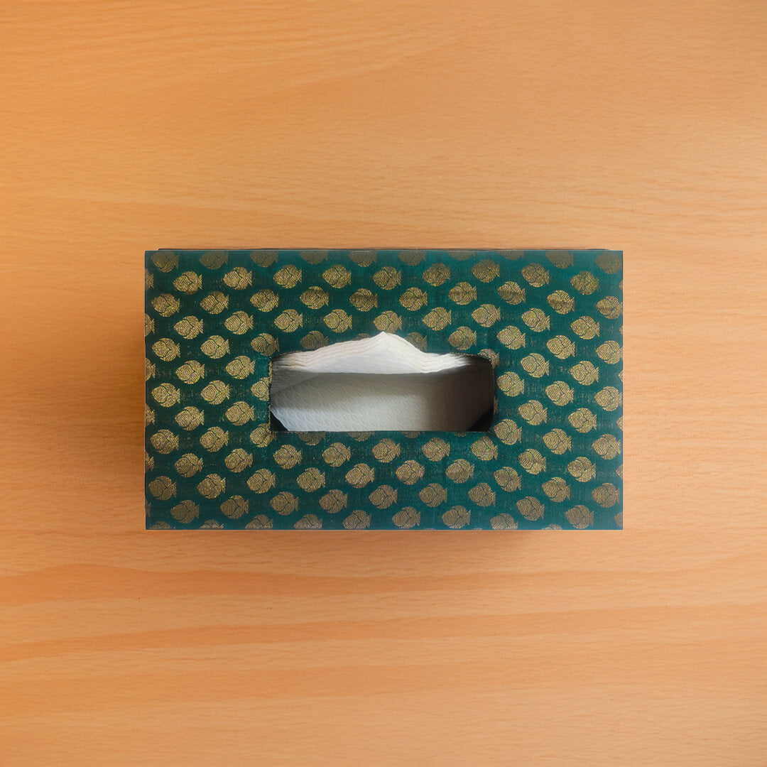 Brocade Tissue Box Horizontal