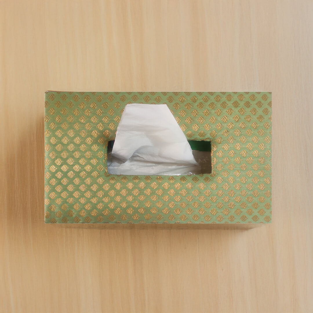 Brocade Tissue Box Horizontal