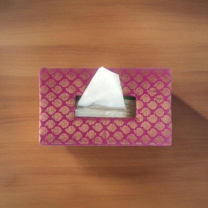 Brocade Tissue Box Horizontal