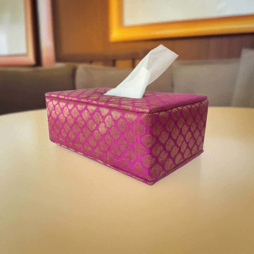 Brocade Tissue Box Horizontal