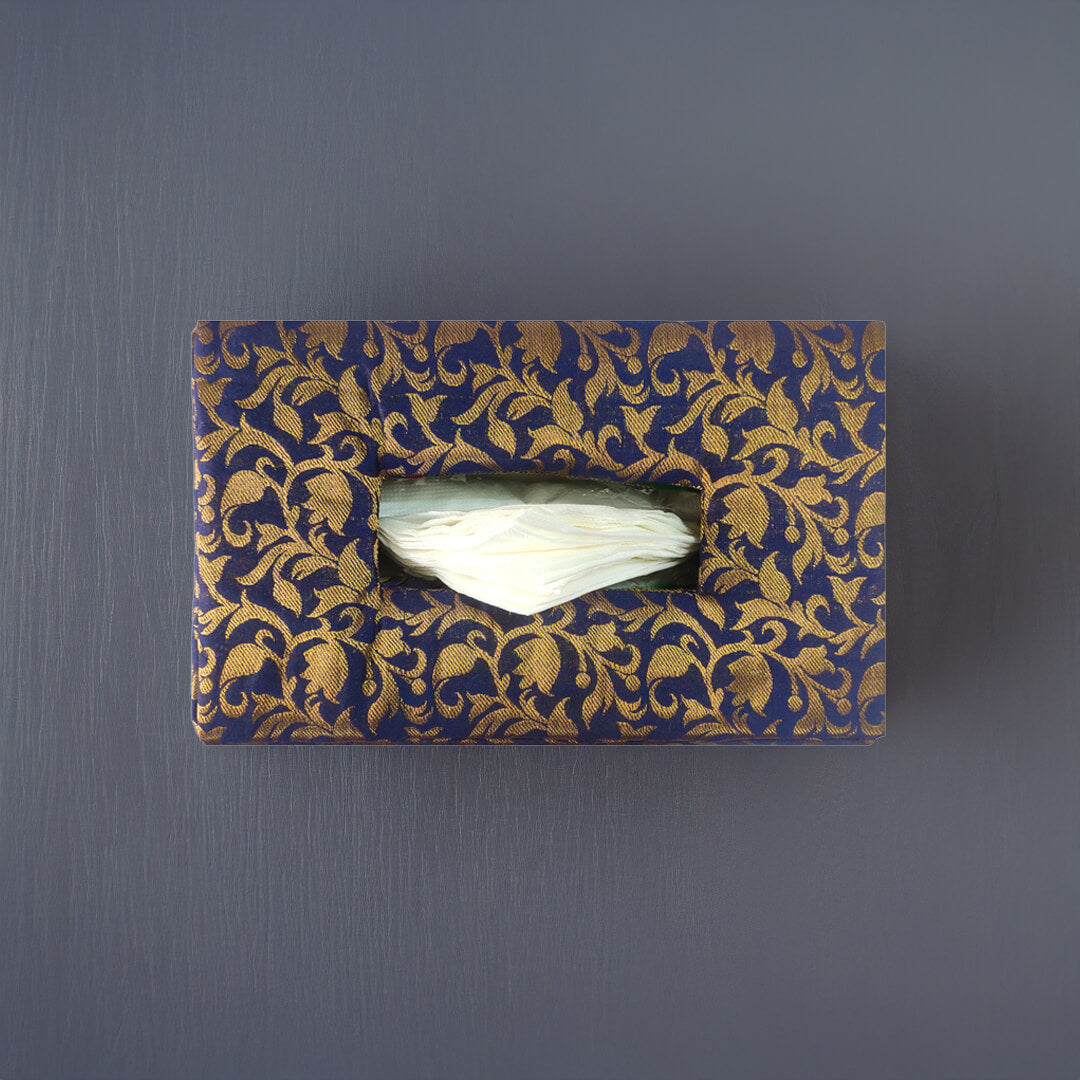 Brocade Tissue Box Horizontal