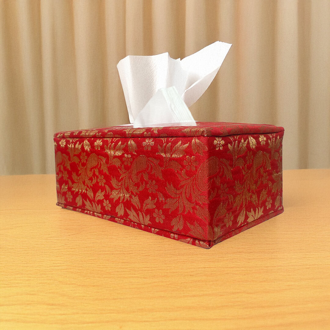 Brocade Tissue Box Horizontal