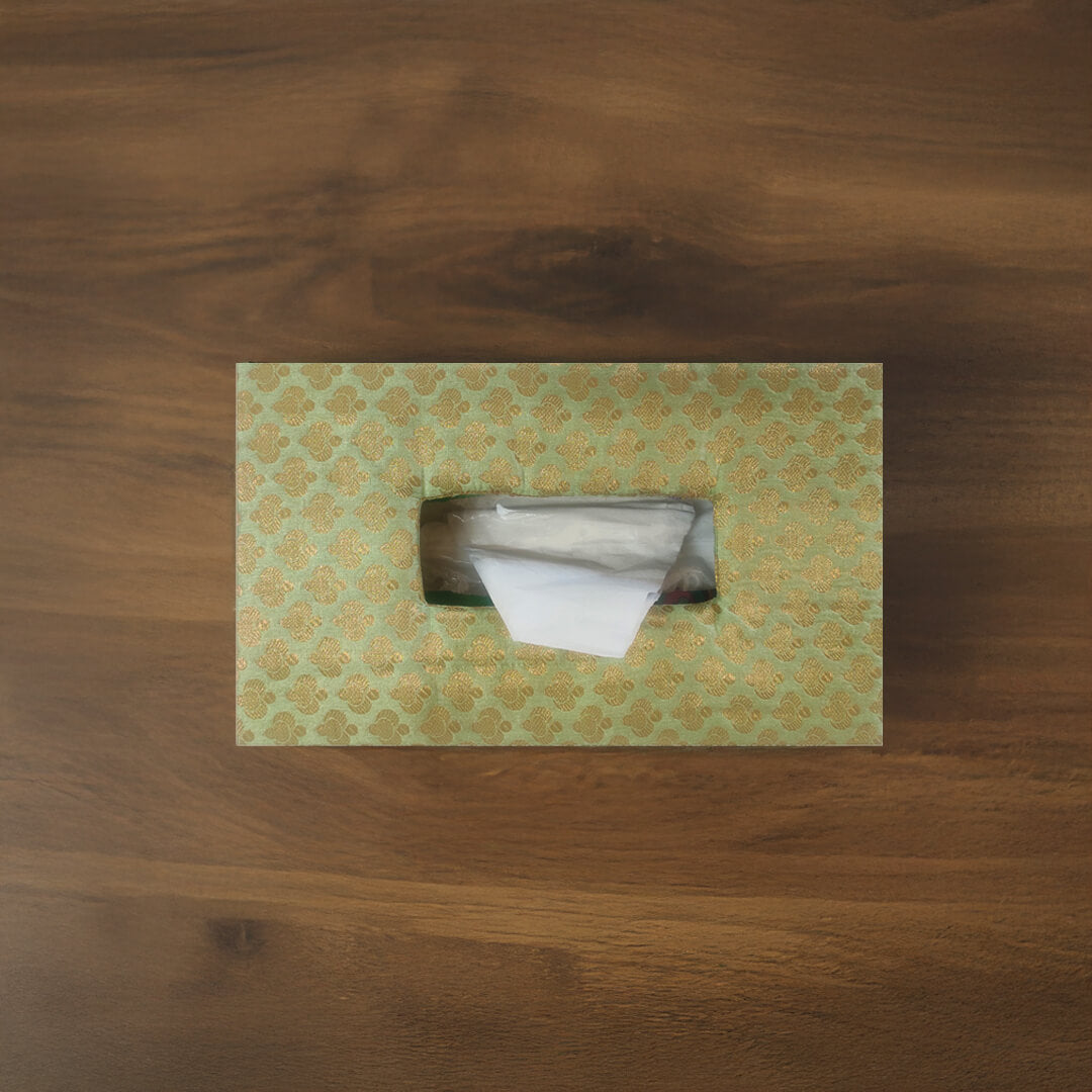 Brocade Tissue Box Horizontal