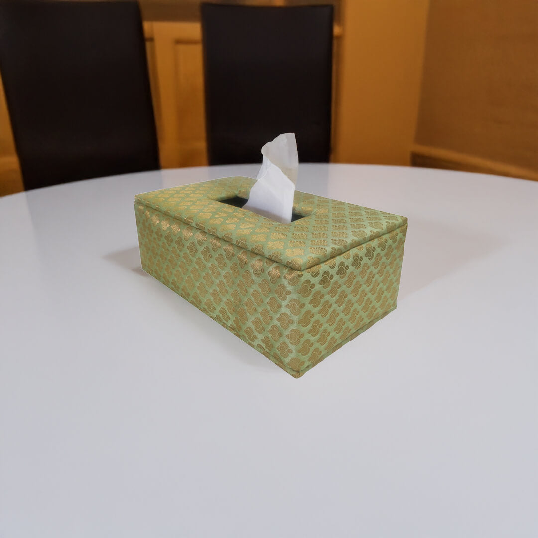 Brocade Tissue Box Horizontal