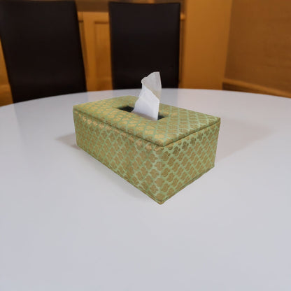 Brocade Tissue Box Horizontal