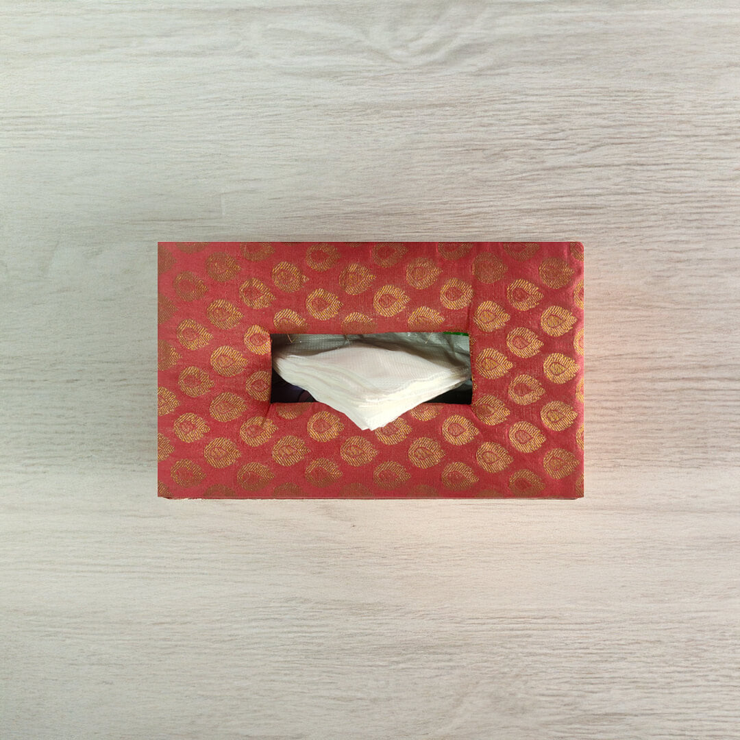 Brocade Tissue Box Horizontal