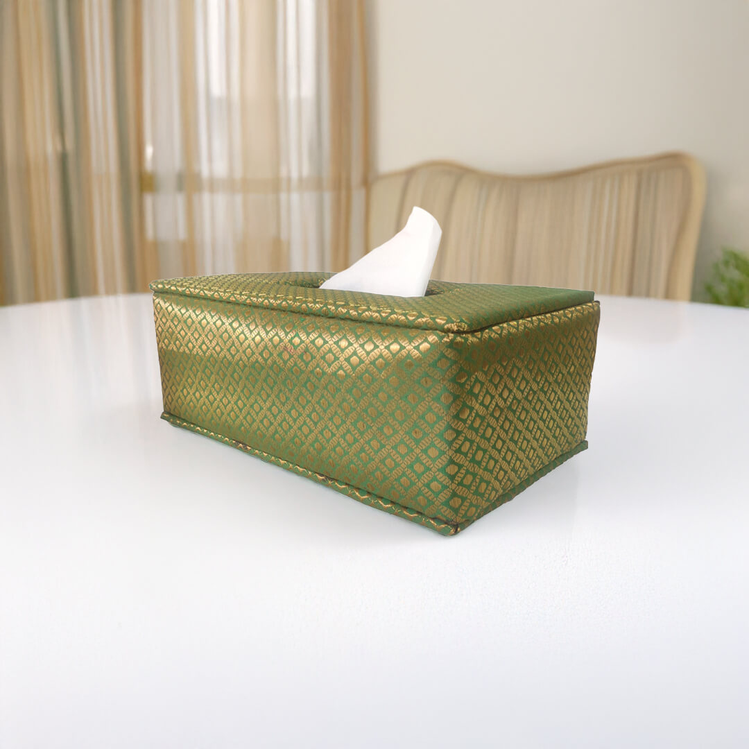 Brocade Tissue Box Horizontal