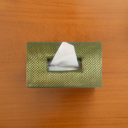 Brocade Tissue Box Horizontal