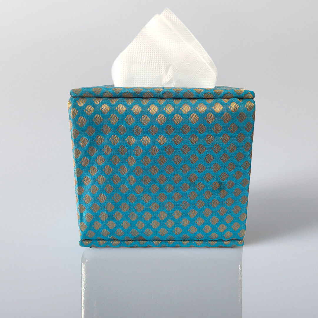 Brocade Tissue Box Vertical
