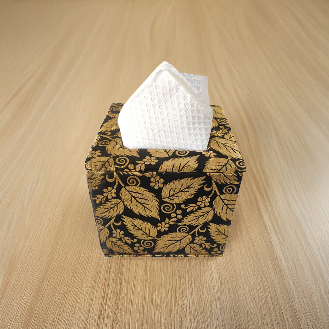 Brocade Tissue Box Vertical