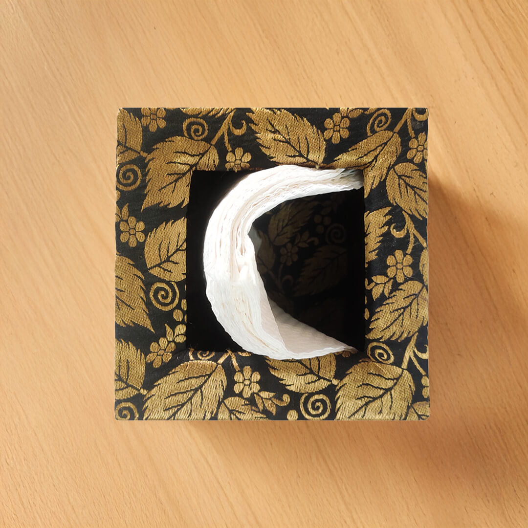 Brocade Tissue Box Vertical