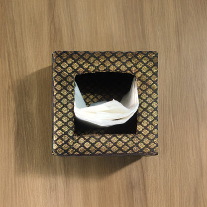 Brocade Tissue Box Vertical