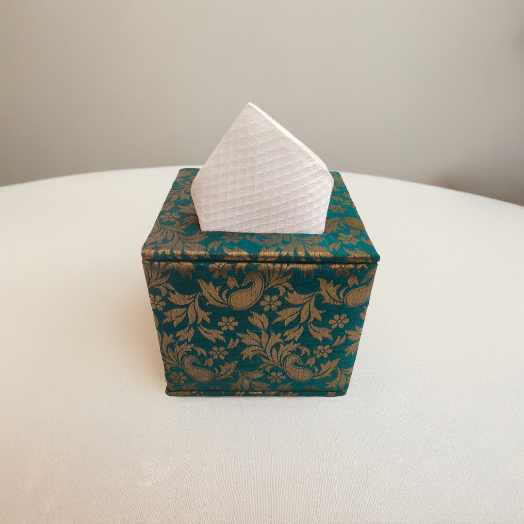 Brocade Tissue Box Vertical