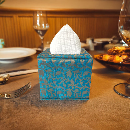 Brocade Tissue Box Vertical