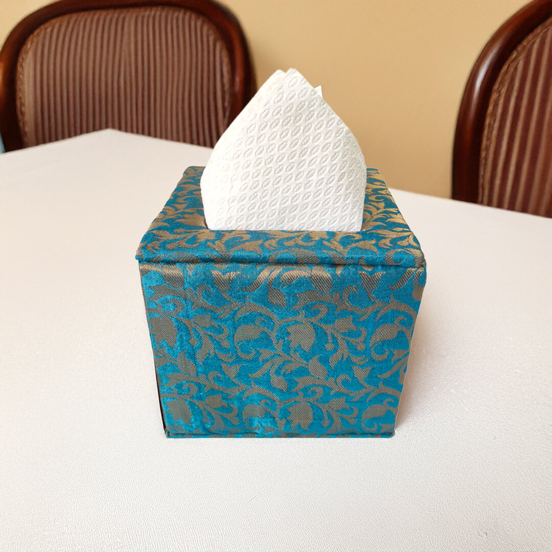 Brocade Tissue Box Vertical
