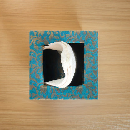 Brocade Tissue Box Vertical