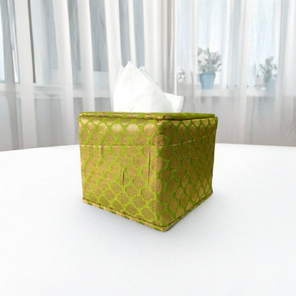Brocade Tissue Box Vertical