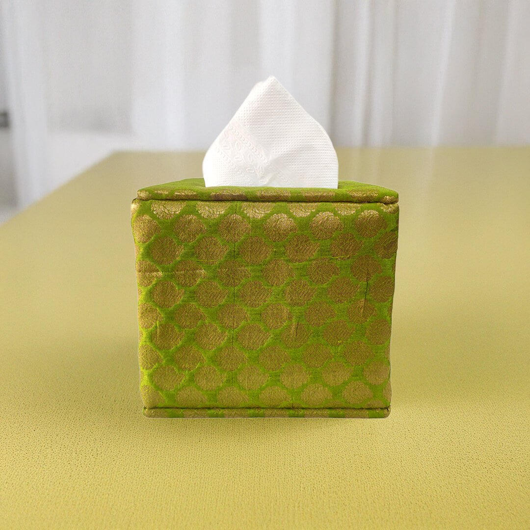 Brocade Tissue Box Vertical