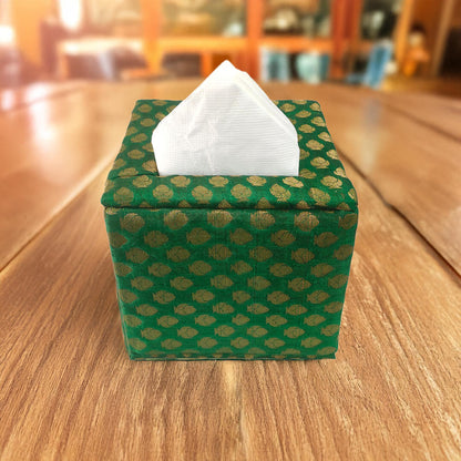 Brocade Tissue Box Vertical