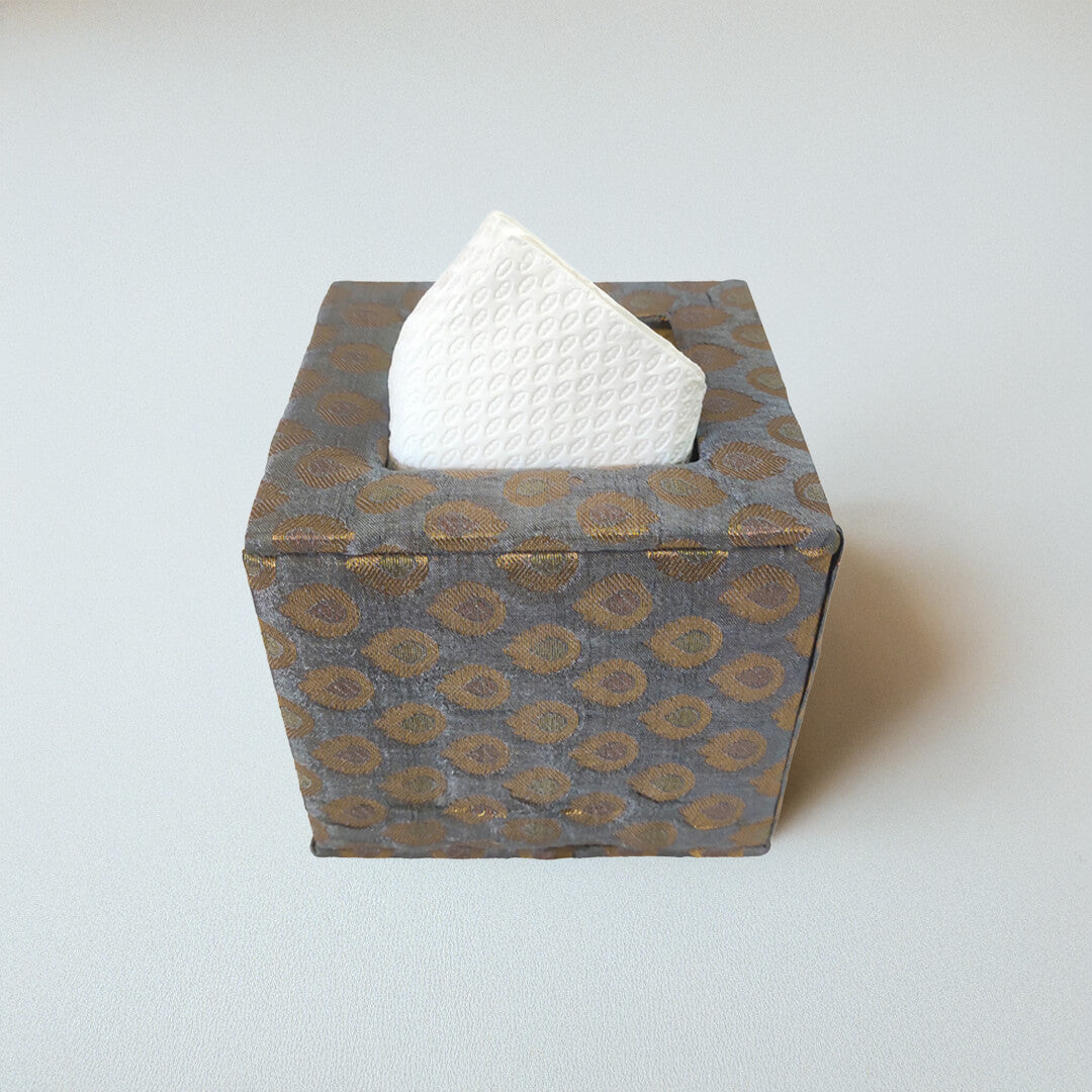 Brocade Tissue Box Vertical