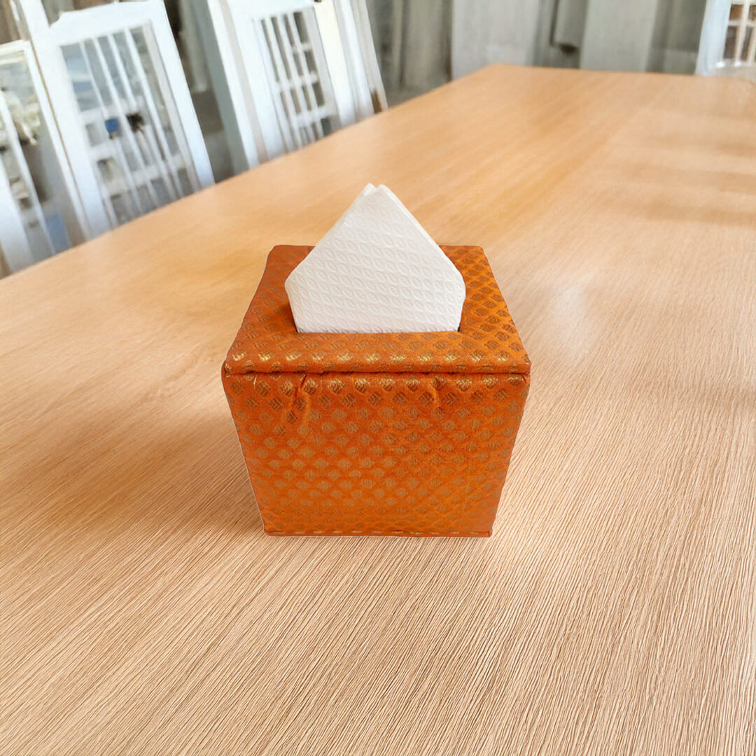 Brocade Tissue Box Vertical