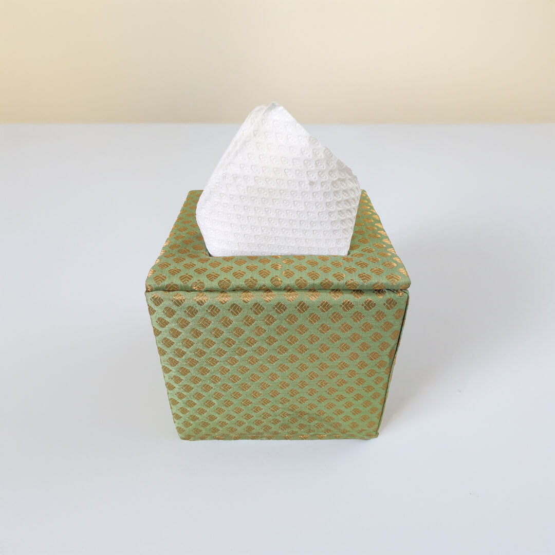 Brocade Tissue Box Vertical