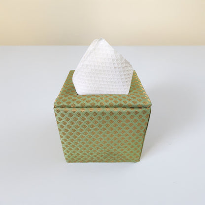 Brocade Tissue Box Vertical
