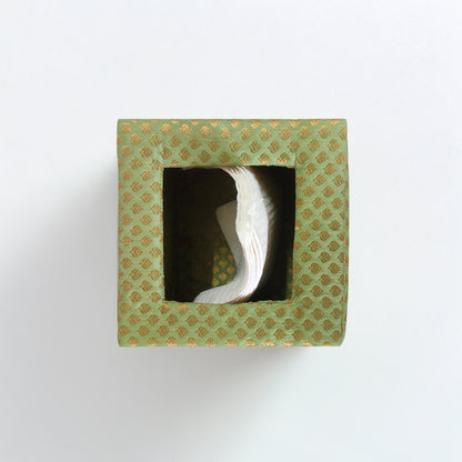 Brocade Tissue Box Vertical